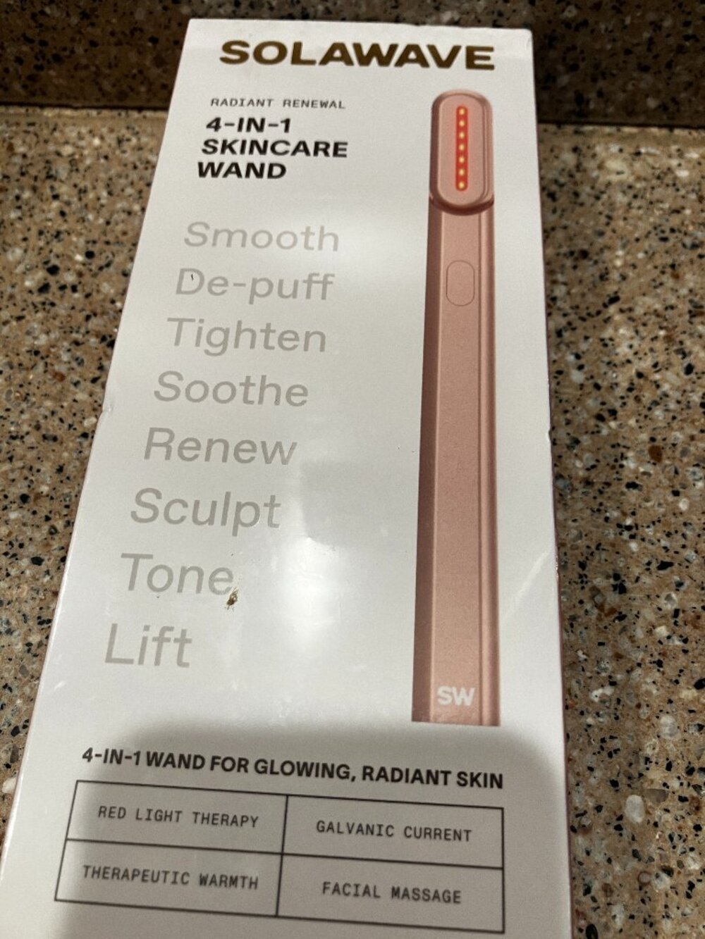 SOLAWAVE 4-in-1 Skincare Wand ! Brand new and Sealed.